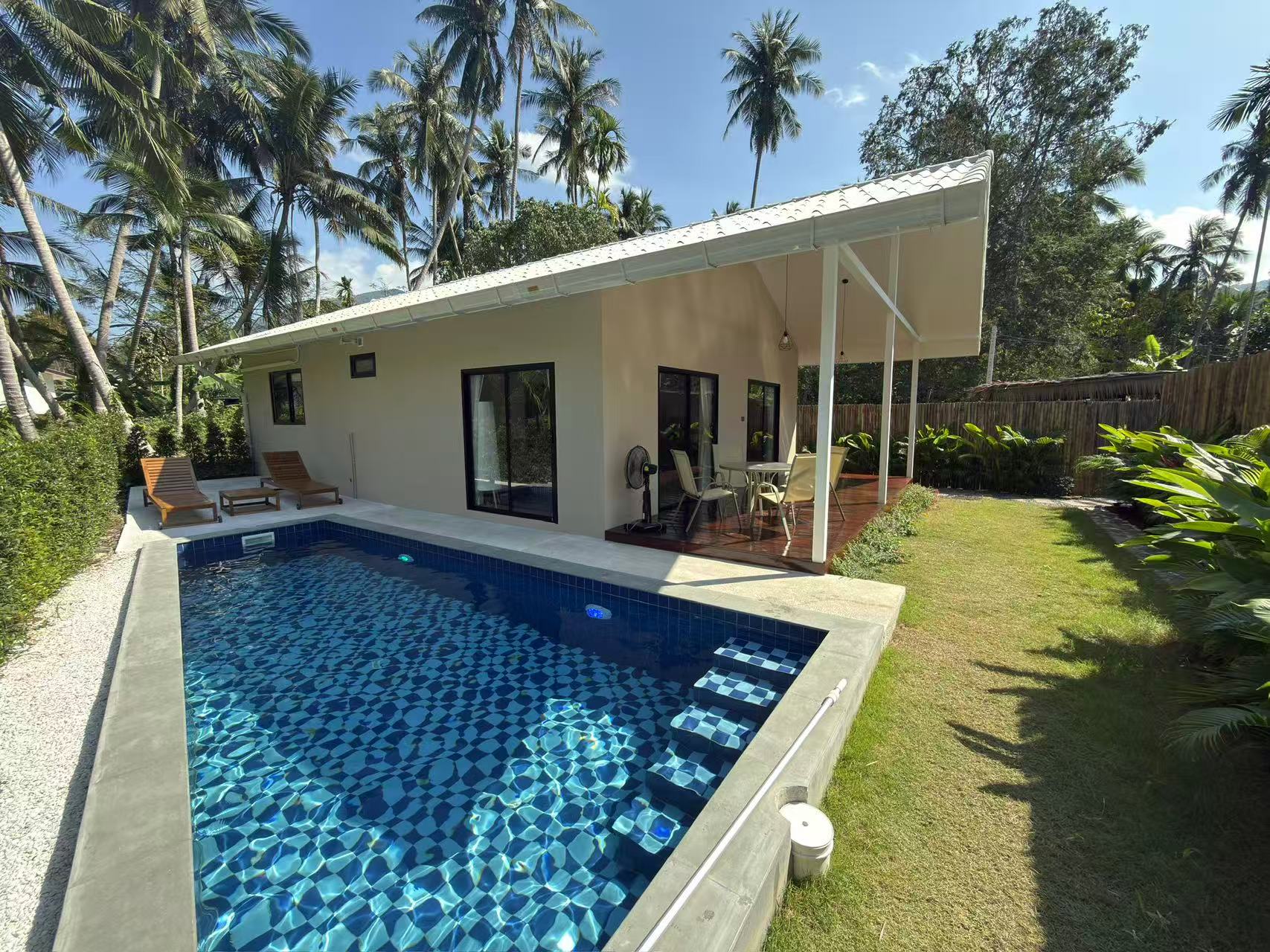 breathtaking villa view